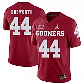 Oklahoma Sooners 44 Brian Bosworth Red College Football Jersey Dzhi,baseball caps,new era cap wholesale,wholesale hats